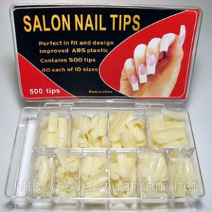 SALON PROFESSIONAL  Tips Box mit 500 Stk.